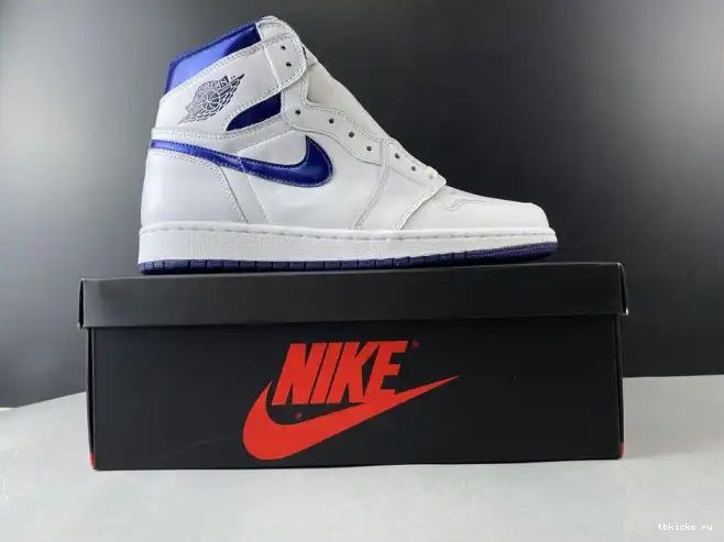 Rep TB (2016) Metallic 1 Retro Navy 555088-106 Air Jordan 0615